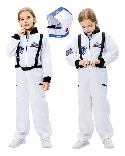 Astronauta de disfraz de Halloween para bebé, traje espacial con