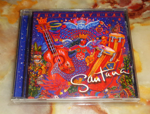 Santana - Supernatural - Cd Arg.