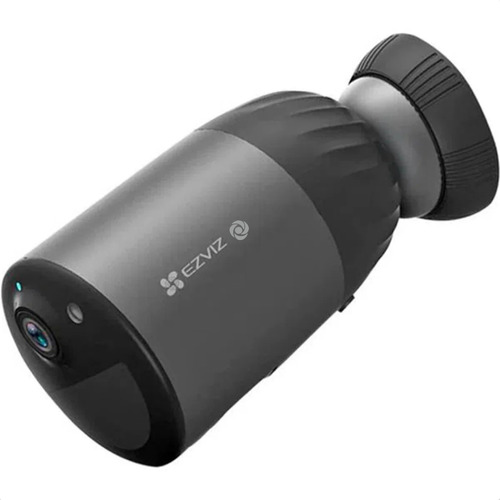 Camara Wifi Ezviz Bc1c 4k 8mp Bateria Color Audio Exterior Color Gris Oscuro