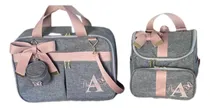 Comprar Kit Mala Maternidade Com Mala +mochila 2em1 E Porta Chupeta