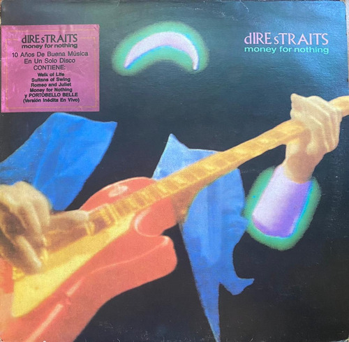 Disco Lp - Dire Straits / Money For Nothing. Album (1988)