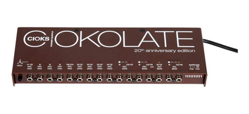 Cioks Ciokolate 9v/12v/15v/16v/24v Ac Dc Fuente De Alimenta.