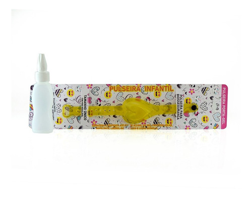 Imagen 3 de 7 de Pulseras Sanitizantes Corazón Oro Niñas Luminares