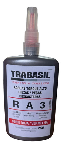 Trabasil Ra3 Roscas Torque Alto Serie Roja 250g