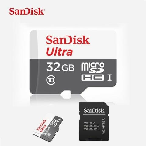 Micro Sd Ultra 32gb Classe10 80mbs Sandisk Original Lacrado