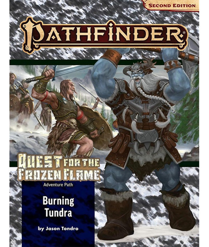 Juego De Mesa Pathfinder Adventure Path: Tundra En Llamas