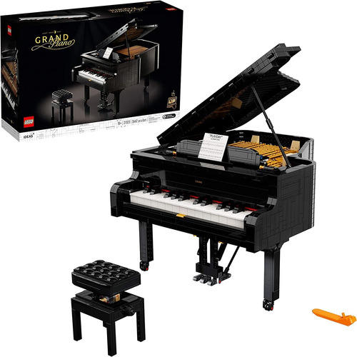 Kit De Construcción Lego Ideas 21323, Piano De Cola, 3662pzs