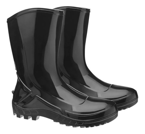 Bota Galocha Pvc Impermeavel Vulcaflex Cano Medio 110vflexpr