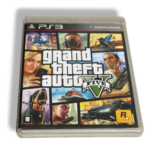 Gta 5 Completo Ps3 Legendado Pronta Entrega Fisico! (Recondicionado)