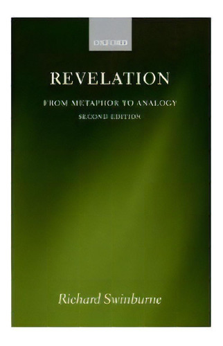 Revelation, De Richard Swinburne. Editorial Oxford University Press, Tapa Blanda En Inglés