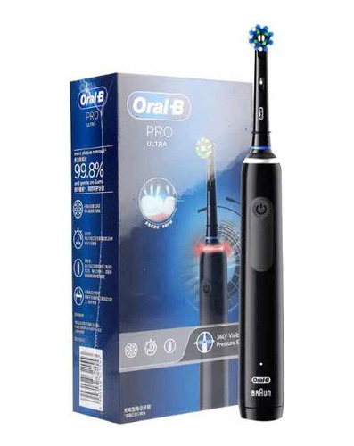 Cepillo Oral-b Pro Ultra +  (2 Cabezales Incluidos) (negro)