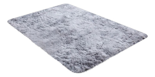 Tapete Decorativo 60x40cm Baño Recámara Sala Felpaultrasuave Ancho 40 Cm Color Gris Diseño De La Tela Geométrica Largo 60 Cm