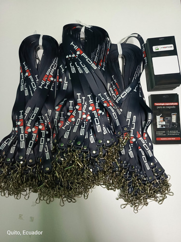 Lanyard Colgantes Para Credenciales De 1.5mn De 20mm2.5 Mm.