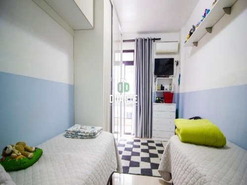 Imagem 27 de 30 de Lindo Apartamento Na Ponta Da Praia, 155m2, 3 Quartos, 1 Suíte, Dependência, Academia, Salão De Festas E Jogos, Portaria 24 Horas, Santos - Ap00771 - 33566058