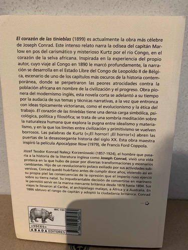 El Corazón De Las Tinieblas (voces) Joseph Conrad · Abada