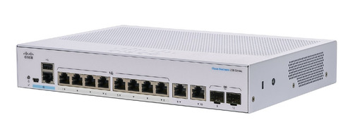 Switch Cisco Cbs250-8t-e-2g 8x Rj45 1000mb/s Poe 2x Rj45/sfp