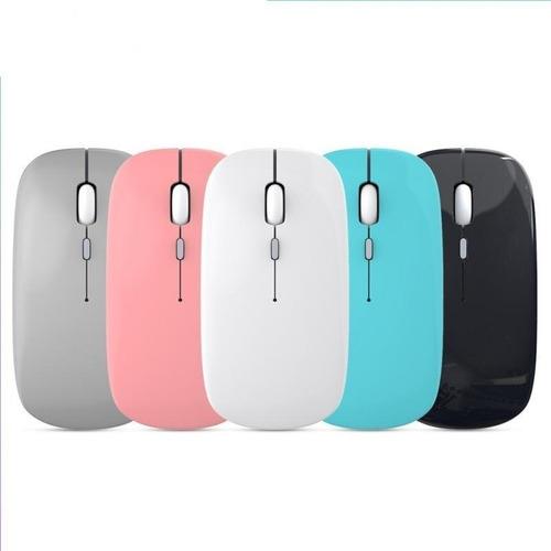 Imagem 2 de 5 de Mouse Gamer Sem Fio Recarregável Led Rgb 1600 Dpi
