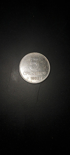 Moeda De 5 Cruzeiros, 1983... Brasil