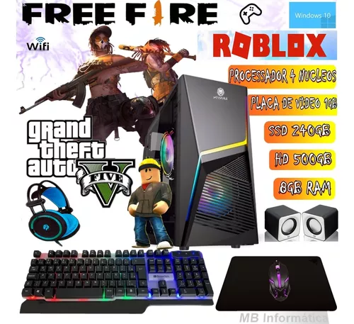 Computador que rode roblox