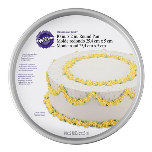 Molde Pastel Redondo Reposteria Wilton 2105-2207