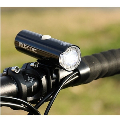 Imagen 5 de 7 de Luz Cateye Delantera Led Recargable Bicicleta Ciclismo