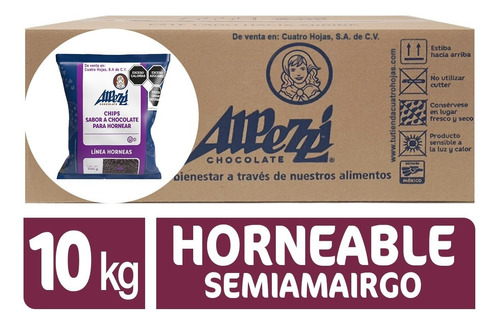 Chispas De Chocolate Alpezzi Horneable Hd 10 Kg