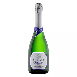 Espumante Brasileiro Branco Aurora Moscatel Serra Gaúcha Garrafa 750ml