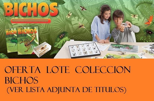 Lote Coleccion Bichos La Nacion Lista Adjunta De Titulos