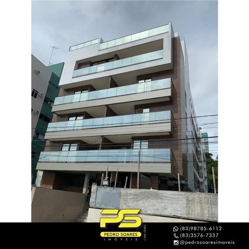 Apartamento Com 2 Dormitórios À Venda, 59 M² Por R$ 429.000 - Cabo Branco - João Pessoa/pb - Ap4397