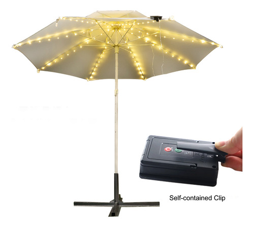 Cadena De Luces Led Para Sombrilla, Cadena De Luces Led Para