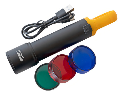 Linterna Led Spinit Multifunción 550lm 5h 200m Recargable