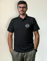 Comprar Remera Polo Chomba Hombre Caballero Bordada Logo Nissan