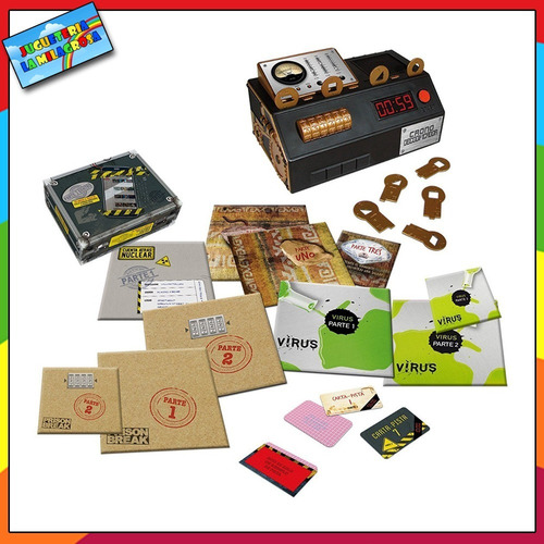 Imagen 5 de 10 de Juego De Mesa Escape Room The Game 1 Identity Games