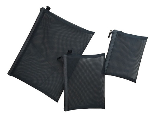 Necessaire Multiuso Tela Organizadora De Objetos Bolsa Mala Cor Preto