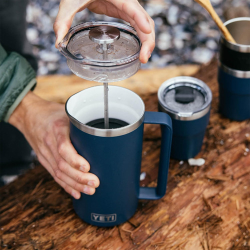 Cafetera De Prensa Francesa Yeti Rambler Con Filtro