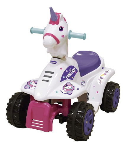 Moto Electrica Prinsel Mini Quad Unicornio 6 Volts