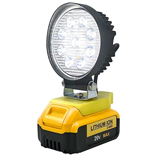 Luz De Trabajo Led Inalámbrica Batería Dewalt 18v 20v...