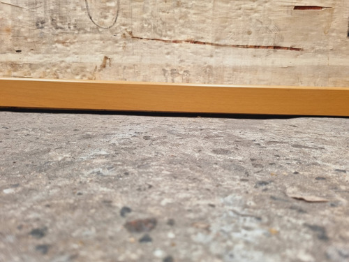 Imagen 2 de 6 de Zócalo 6 Cm Simil Madera Revestido Mdf Tira De 2,6 Ml