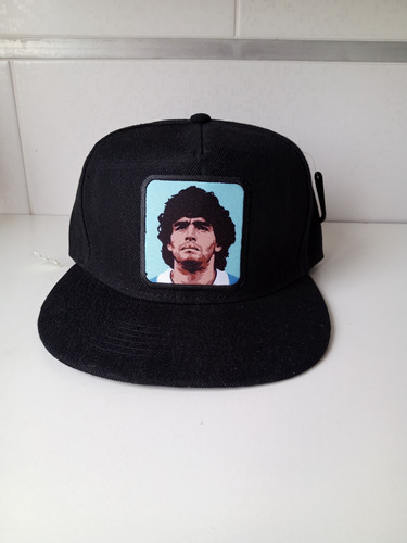 Gorra Estilo Béisbol Con Parche Maradona Argentina