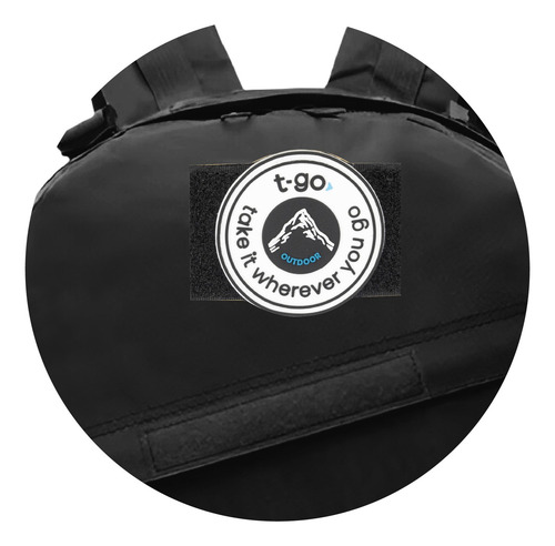 Mochila T-go Táctica Em170 30l Color Militar Color Negro Liso