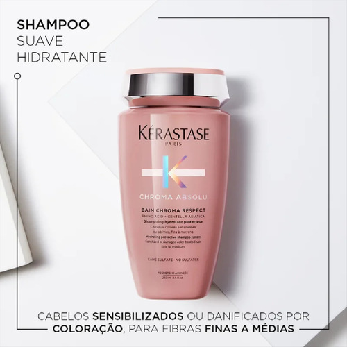 Kit Chroma Absolu Shampoo + Óleo Refilável 75ml