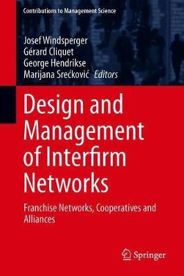 Libro Design And Management Of Interfirm Networks : Franc...