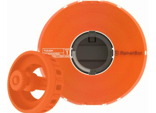 Makerbot Filamento De Impresión 3d De Pla Resistente, Color Anaranjado Safety