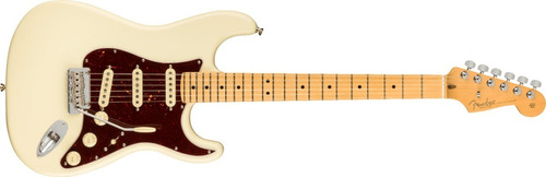 Guitarra Eléctrica Fender American Professional Ii Bco Olimp Color Olympic white Material del diapasón Arce Orientación de la mano Diestro
