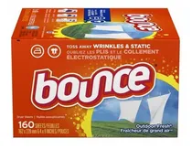 Comprar Lenço Amaciante Bounce Para Secadora De Roupas 160 Lavagens