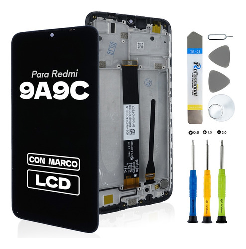 Pantalla Display Lcd Para Xiaomi Redmi 9a/9c Con Marco