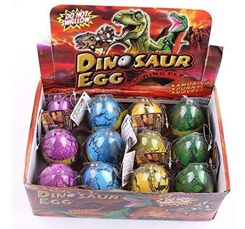 Ykl World Eclosion De Huevos De Dinosaurio, Conjunto De 12