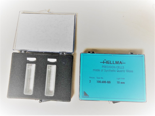 Cubeta De Quartzo 10mm Para Espectrofotômetros
