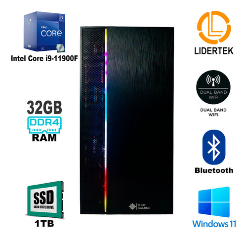 Pc Gamer Computadora Gamer Core I9 32gb Ram 1tb Ssd Rtx3050