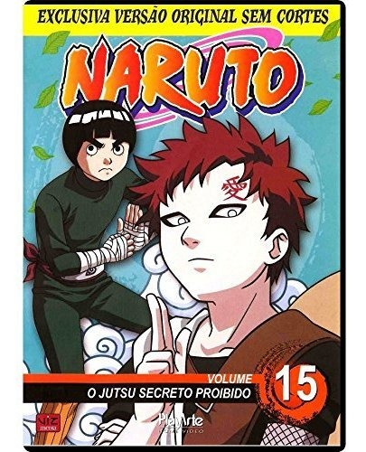 Dvd Naruto, V.15 - O Jutsu Secreto Proibido